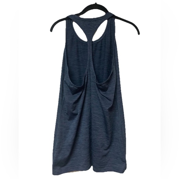 NWOT Athleta Performance Racerback Tank Blue Size L yoga, running, - Picture 2 of 7